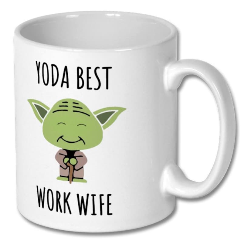 BEST WORK WIFE mug, work wife, work wife mug, work wife gift, work wife coffee mug, work wife gift idea, gift for work wife bild 1