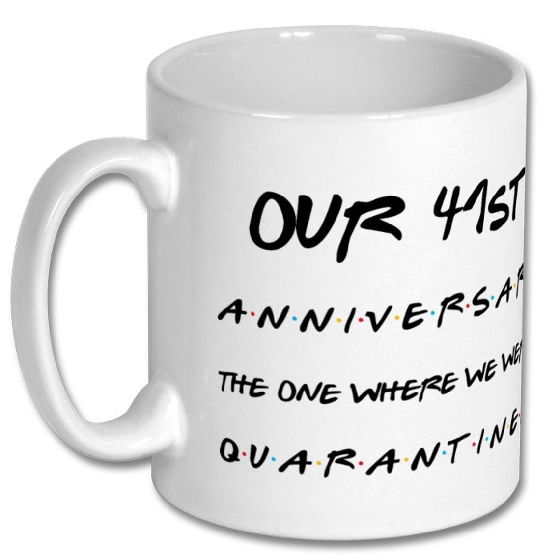 41St Anniversary Gift 41St Anniversary Mug Wedding | Etsy