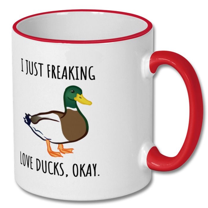 Duck Coffee Mug, Duck Gifts for Duck Lovers, Duck Coffee Mugs for Men, Duck  Themed Gifts Under 25 Dollars, Mallard Duck Gifts for Women 