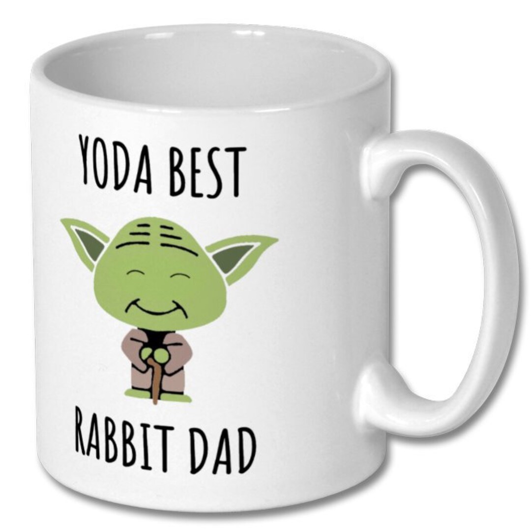 BEST RABBIT DAD Mug, Rabbit Dad, Rabbit Dad Mug, Rabbit Dad Gift ...
