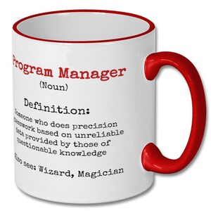 PROGRAM MANAGER DEFINITION mug, program manager, program manager gift, program manager gift idea, gift for program manager, program managers image 2