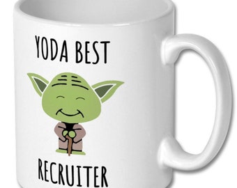 BEST RECRUITER MUG, recruiter, recruiter mug, recruiter gift, recruiter coffee mug, recruiter gift idea, gift for recruiter