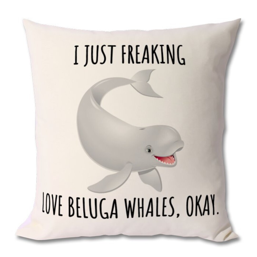whale cushion
