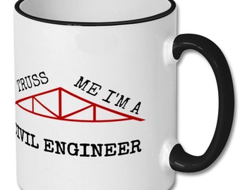 CIVIL ENGINEER PUN mug, civil engineer, civil engineer gift, civil engineer mug, civil engineer gift idea, civil engineering