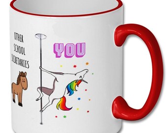 SCHOOL SECRETARY andere VS Sie Becher, Schulsekretärin Geschenk für Frauen, Schule Sekretärin Becher, weibliche Schulsekretärin, Schulsekretärin Geschenk