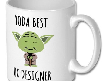 BESTE UX DESIGNER Becher, ux Designer, ux Designer-Becher, ux Designer Geschenk, ux Designer Kaffeebecher, ux Designer Geschenkidee, Geschenk für ux Designer