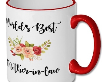 World's Best MOTHER-IN-LAW mug,  mother in law gift,mother in law mug,mother in law,mother in law gifts,mother in law mugs