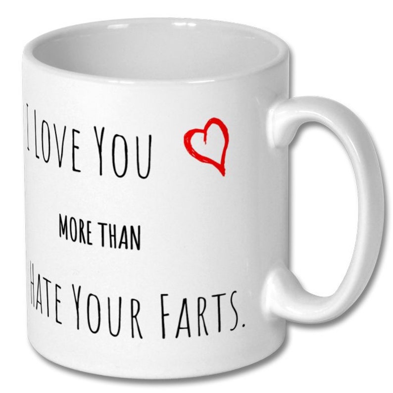 FUNNY LOVE MUG, anniversary mug, husband valentines mug, boyfriend mug, romantic mug, love mug, husband gift, boyfriend gift, coffee mug image 2