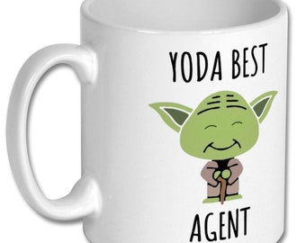 BEST AGENT mug, agent,agent gift,agent coffee mug,agent gift idea,gift for agent,agents