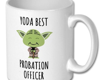 BEST PROBATION OFFICER mug, probation officer, probation officer mug, probation officer gift, probation officer gift idea