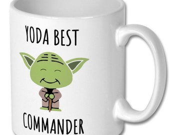BEST COMMANDER MUG, commander, commander mug, commander gift, commander coffee mug, commander gift idea, gift for commander