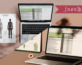 Size Chart Bundle: Ladies Curvy / Patternmaking and Main Size Chart / Ladies Size Chart / Fashion Design / Instant Download