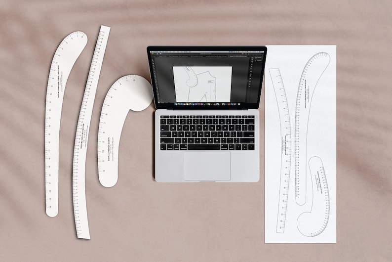 Pattern Making Rulers / Curved Digital Rulers / French Curve / Etsy