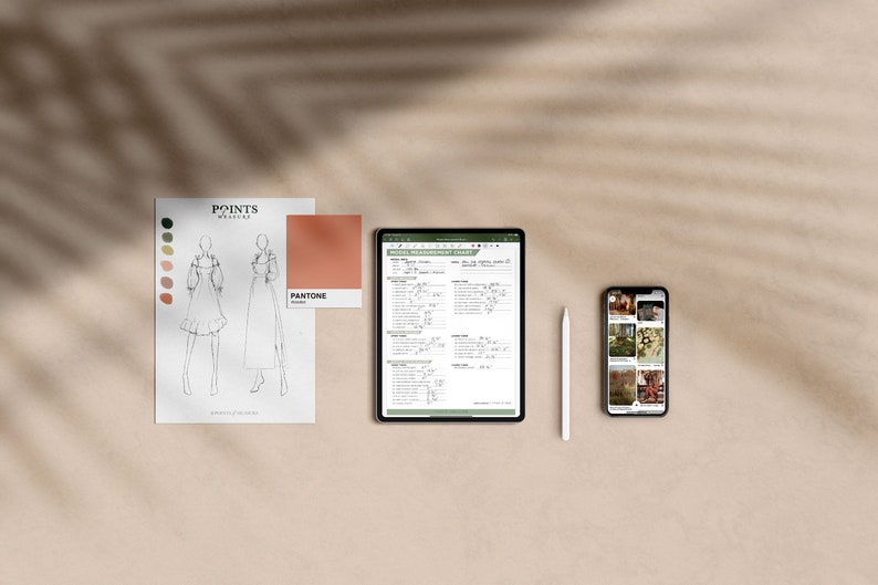 Model Measurement Form Guide How to Measure a Model Size Etsy