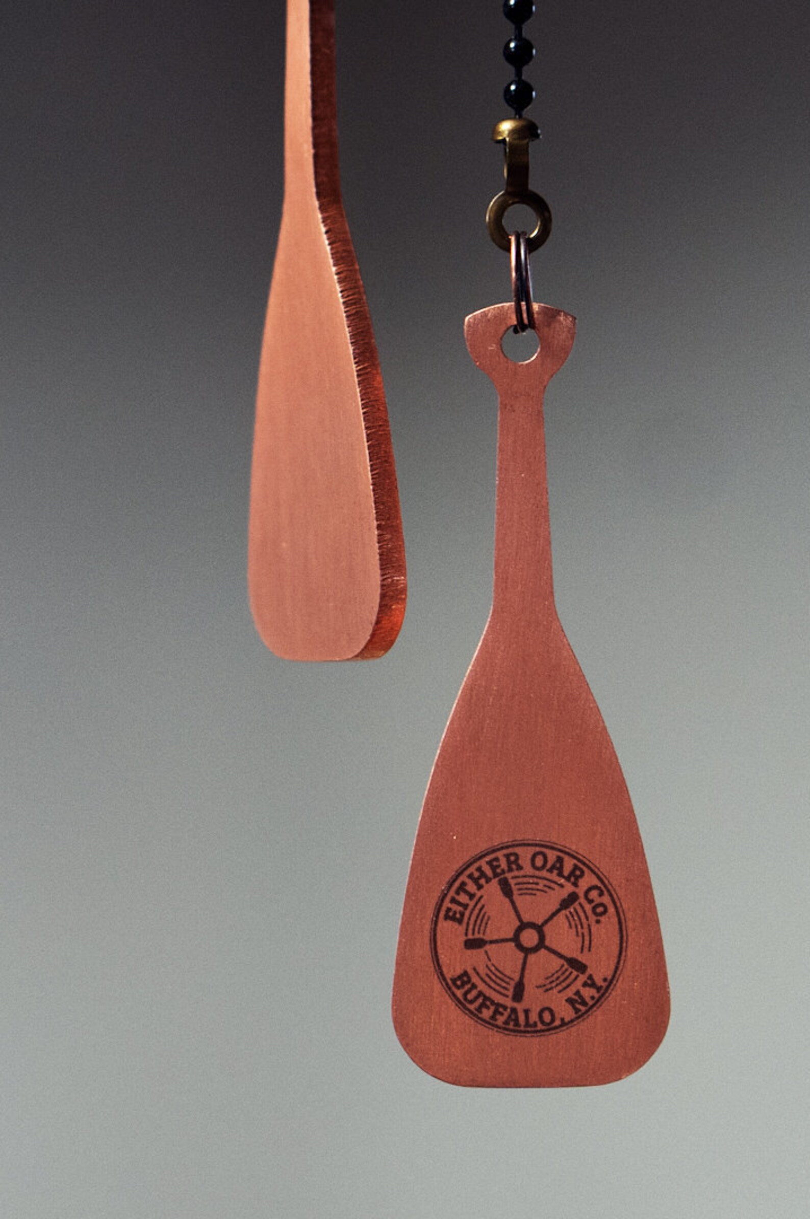 Air Wave 53 LRT. Boat Oar Ceiling Fan With Light by Either Oar Company