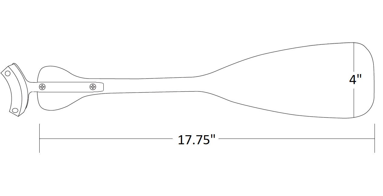 Air Wave 42 Dark Housing Boat Oar Ceiling Fan by Either Etsy Canada