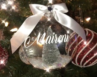 Personalized Christmas ornaments