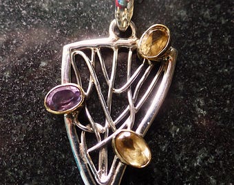 SOLD OUT SueR 販売終了 スターリングシルバー アメジスト＆シトリン