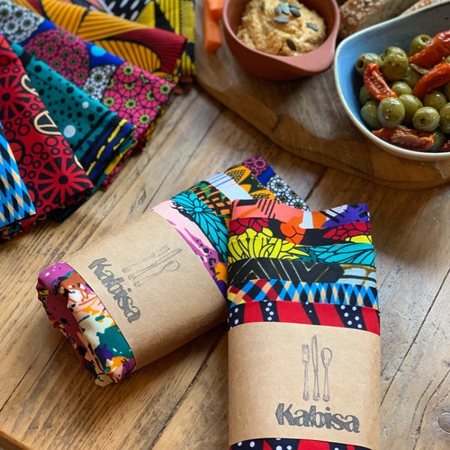 Tie Dye Table Napkins Set Cotton Cloth Napkins Set Boho Etsy