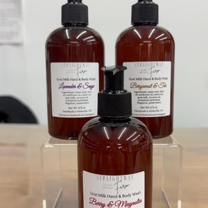 Goat Milk Hand||Body Wash||Gifts Under 15