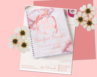 The LIVE LIFE Budget Binder Digital/Printable Download