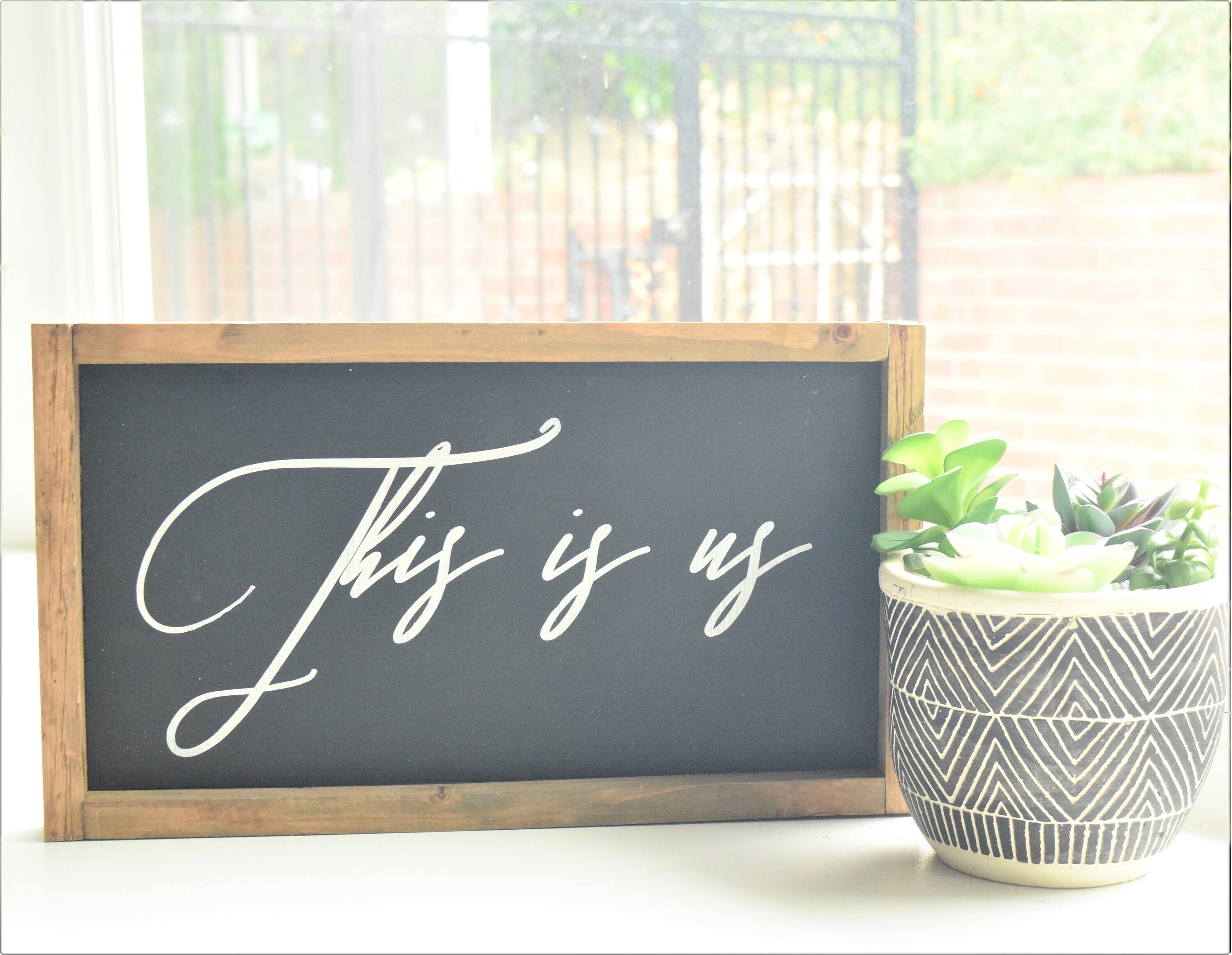 This is us sign. This is us wood sign. This is us wooden sign. Etsy