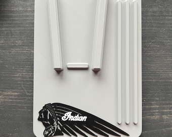 Rediseño de la placa/soporte lateral de la motocicleta Indian Bike (3.ª generación)