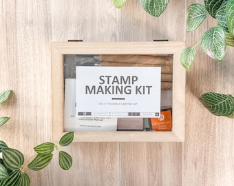 Kit para hacer sellos caseros: Set de regalo para manualidades