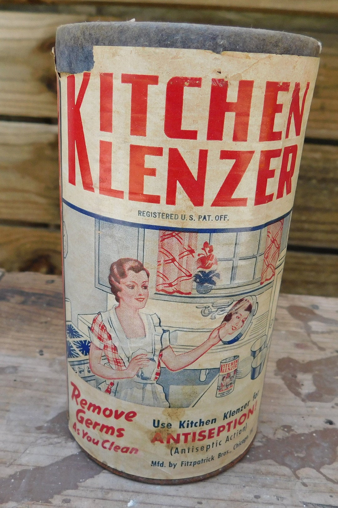 1940's Kitchen Klenzer Vintage Kitchen Cleaner Retro Etsy