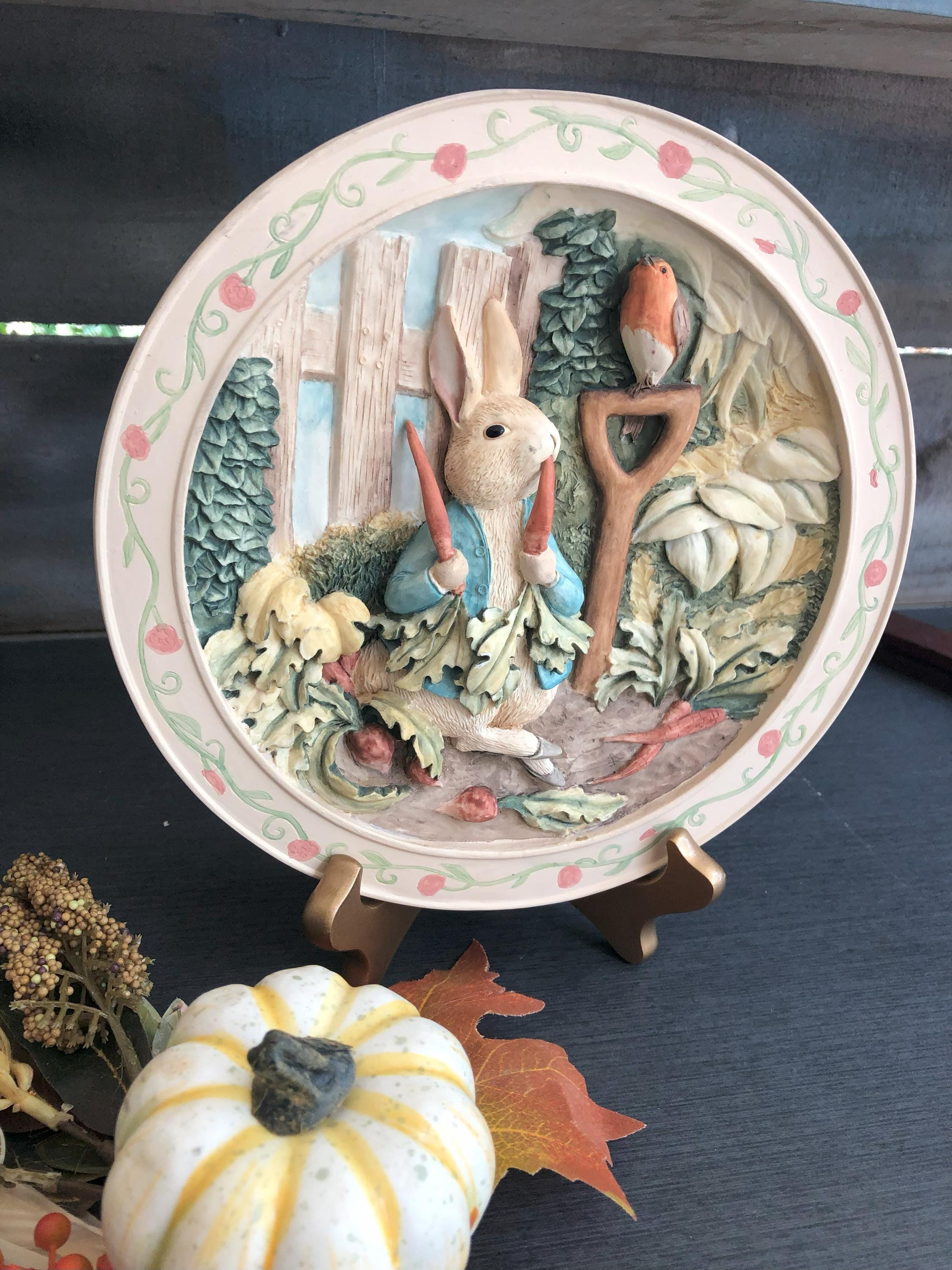 Vintage Peter Rabbit Plate - Etsy
