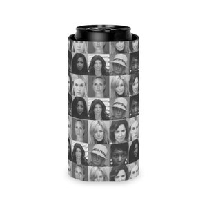 Real Housewives Mugshots regular and slim Can Sleeve/ Bravo Themed/ Real Housewives cooz ie/ Bravo cooz ie/ Bravoholics/ housewives party