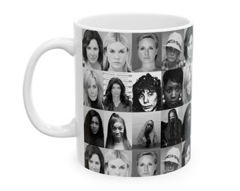 Taza de cerámica con fotos de amas de casa reales de 11 oz / Taza de 15 oz Bravo TV / Tazas de café Bravo / Regalos Bravo / Fiesta de amas de casa / Temática Bravo