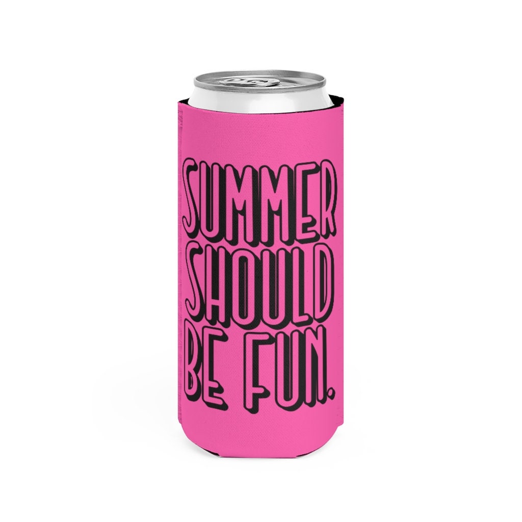 Summer Slim Can Koozies - Spot of Tea Designs