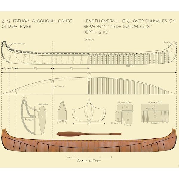 Algonquin Canoe