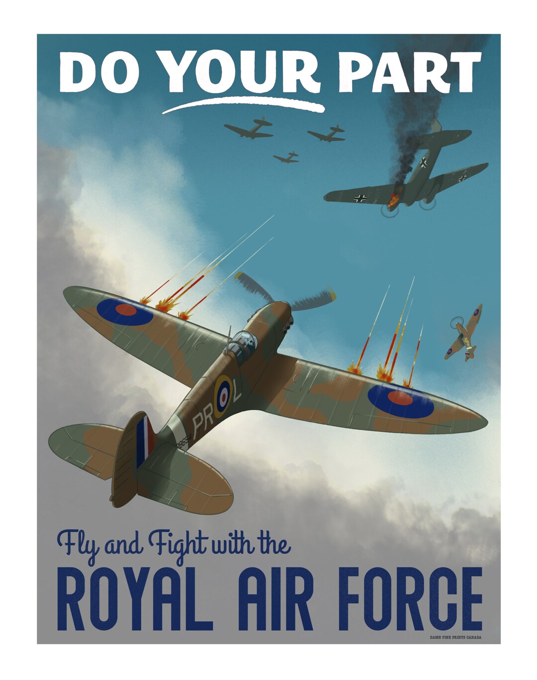 RAF Do Your Part - Etsy