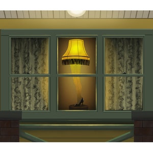 Leg Lamp print (A Christmas Story)