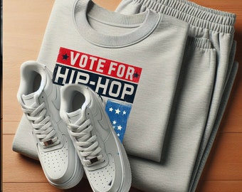 Vote for HipHop 2024 Shirt by Drez, voting shirt, political gift, politics garments, voting products, 2024 voting gifts, 2024 vote