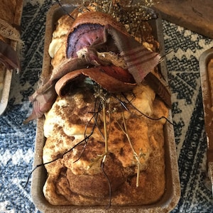 Primitive Faux FakeBreads & Pies, country, kitchen, farmhouse decor, primitives, pumpkin, apple, home decor, handmade, fall, summer, bakery,