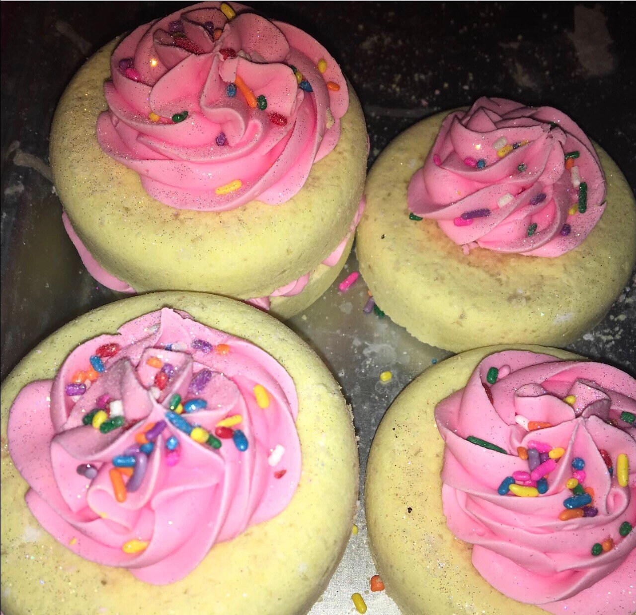 Bath Bomb Donut Sandwich Icing contains Egg White Etsy Ireland