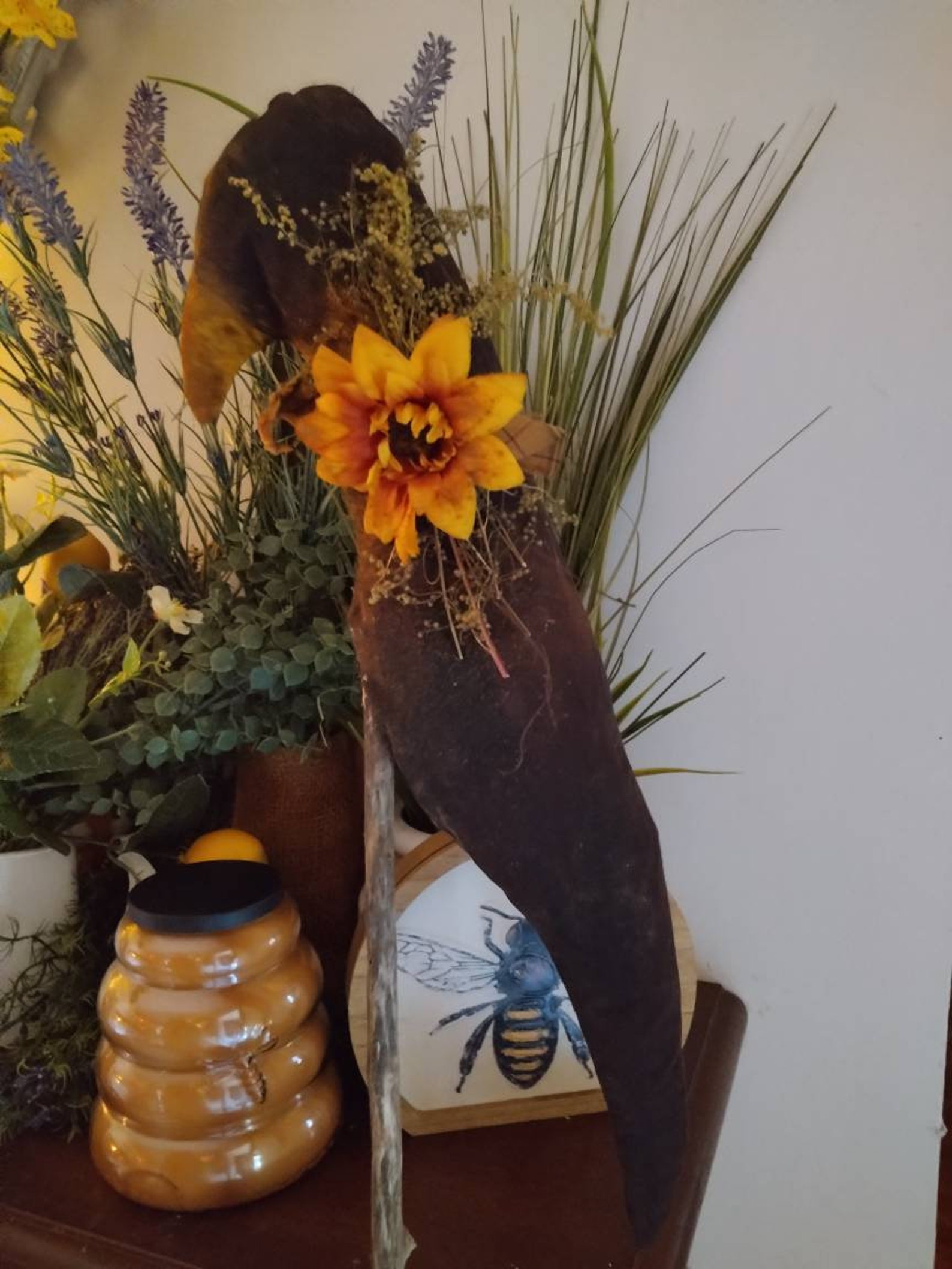 Summer Primitives Summer Primitive Crow, Summer Decor, Farmhouse, Summer Planter Decor ...