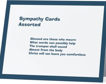 Sympathy Cards - Assorted
