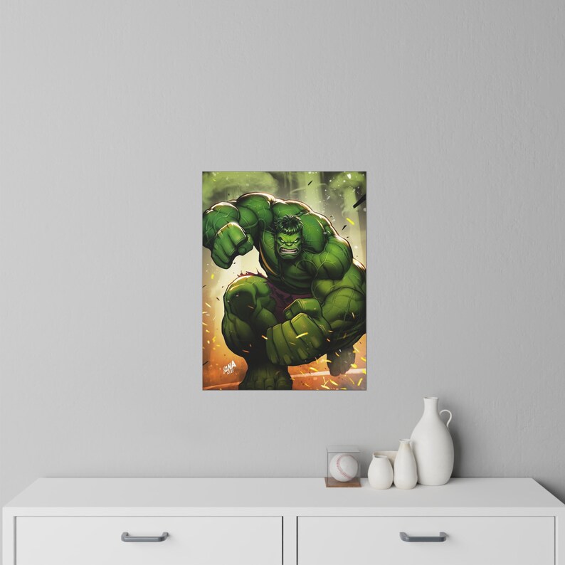 Hulk Wall Decal Etsy