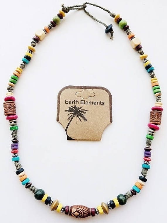 Hawaii Beach Earth Elements Necklace Bracelet Spiritual Beaded