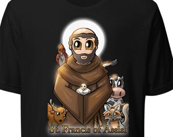 St.Francis of Assisi Unisex t-shirt