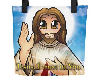 Jesus, I trust in You Tote bag