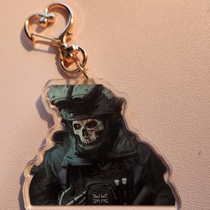 Cod Keychain Design COD Character Keychain - Etsy