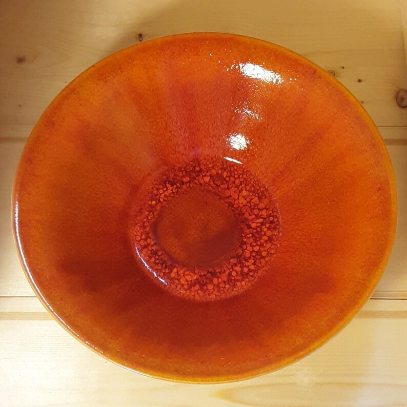 Orange Fruit Bowl Etsy UK