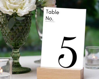 Moderne tabelnummers sjabloon, minimale tabelnummers, minimale bruiloft tabelnummers, afdrukbare tabelnummers, moderne bruiloft sjabloon