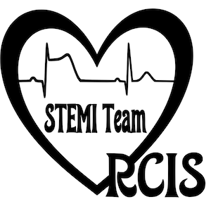 STEMI team heart - with RCIS