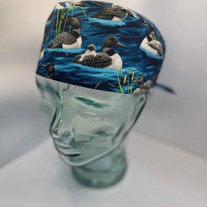 Tie Back - Ducks Scrub Cap